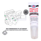 Brock Gasoline/Petrol Engine Heat Tabs - Guaranteed Accurate - High Heat Sealant