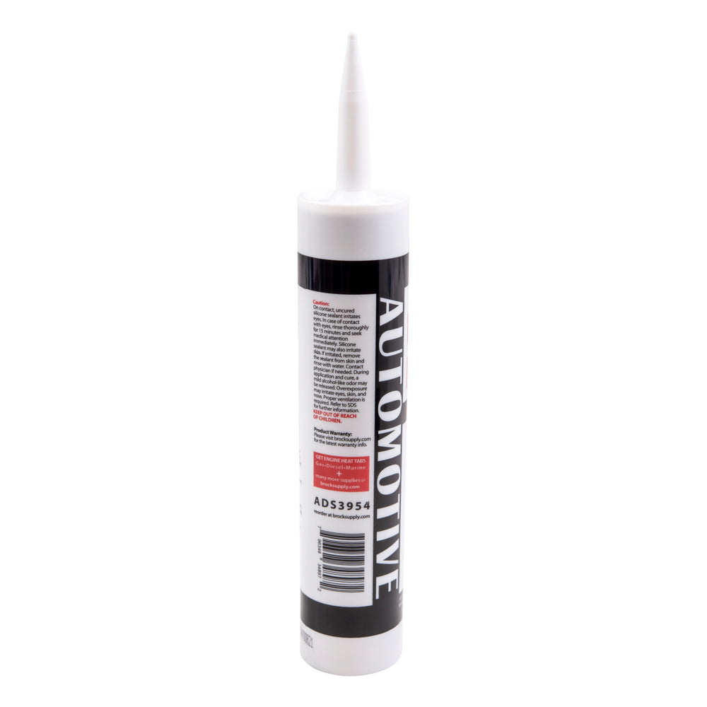 10.2 oz Cartridge High Temp RTV Silicone Gasket Joint Sealant Engine Heat Tabs