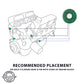 Brock Diesel Engine Heat Tabs - Guaranteed Accurate - Center Melts At 240-250F/115-121C - 100 Heat Tabs Per Tube