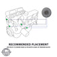 Brock Gasoline/Petrol Engine Heat Tabs - Guaranteed Accurate - Center Melts At Approximately 260F/126C -100 Heat Tabs Per Tube