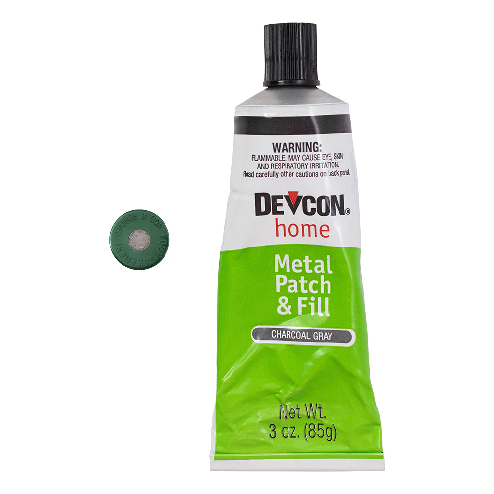 Devcon Home Heat Tab Glue Charcoal Gray Colored Adhesive 3-OZ. Tube